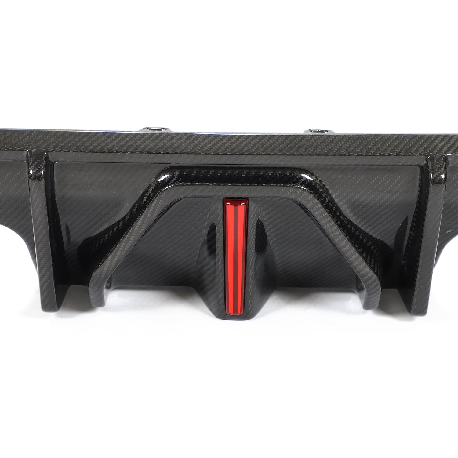 BMW G80 M3 G82 / G83 M4 Carbon Fiber AK Style Diffuser with LED Brake Light